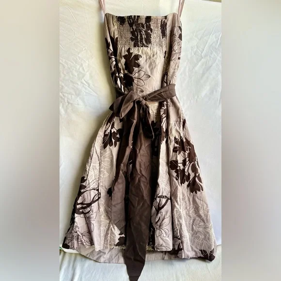 Anthropologie | Dresses | Anthropologie Moulinette Soeurs Strapless Floral  Midi Dress | Poshmark